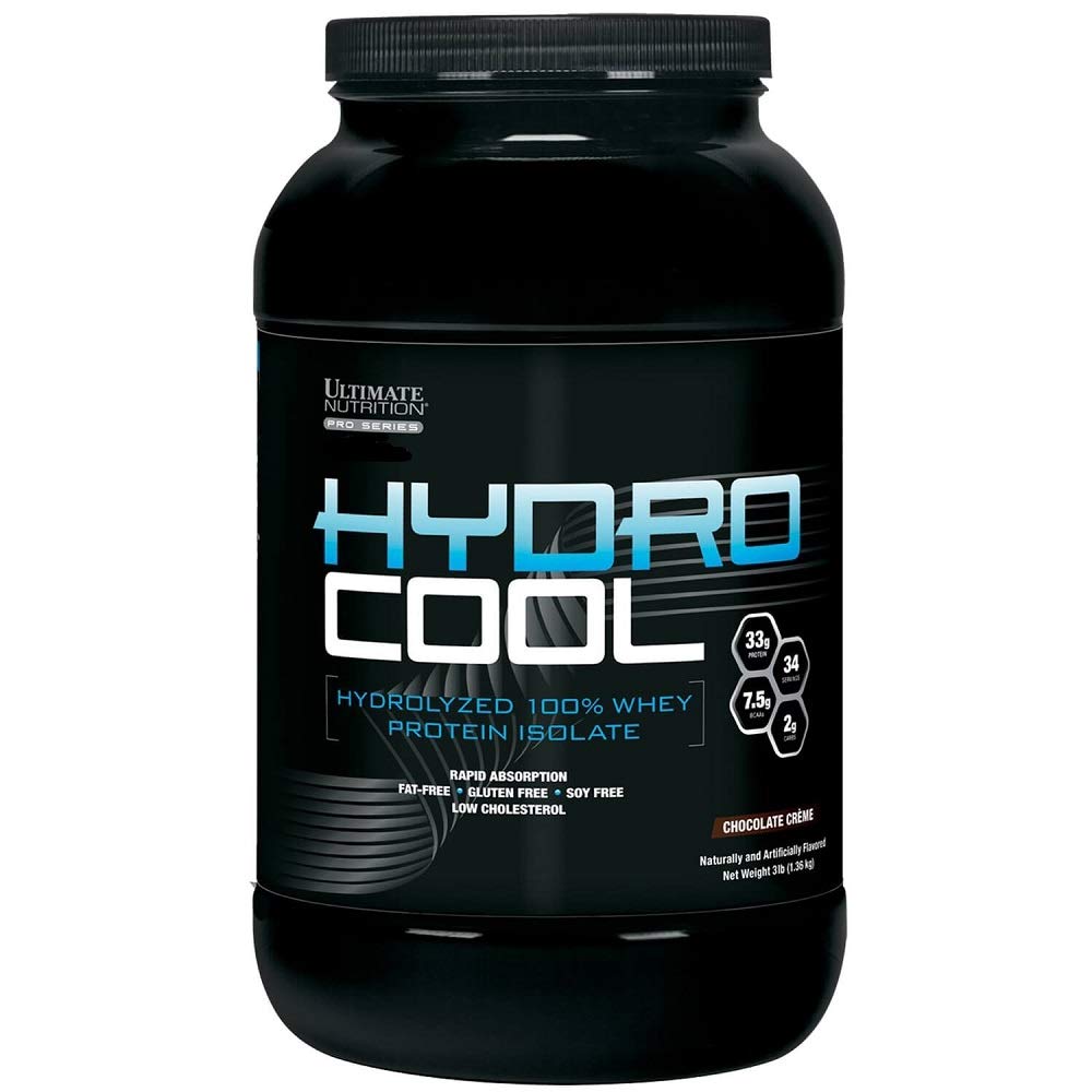 Ultimate Nutrition HydroCool Hydrolyzed Whey Protein Isolate Powder 48 Servings