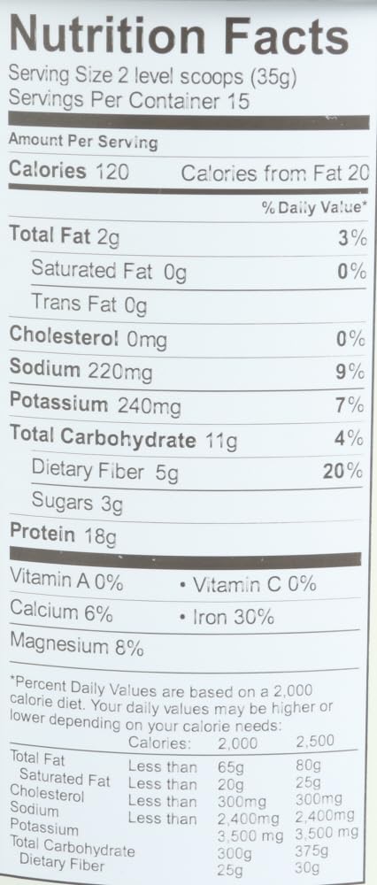 ALOHA Organic Plant-Based Protein Powder Vanilla, 525 g