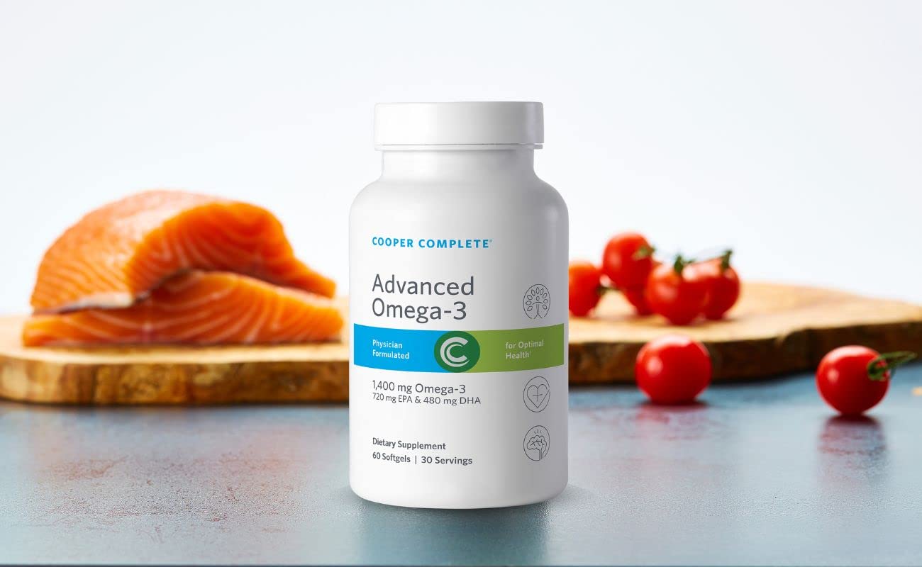 Cooper Complete Advanced Omega-3 Fish Oil Softgels 180 Count