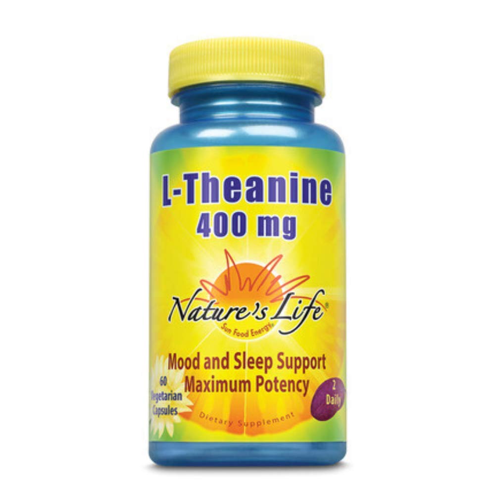Nature's Life L-Theanine Capsules 60 ct