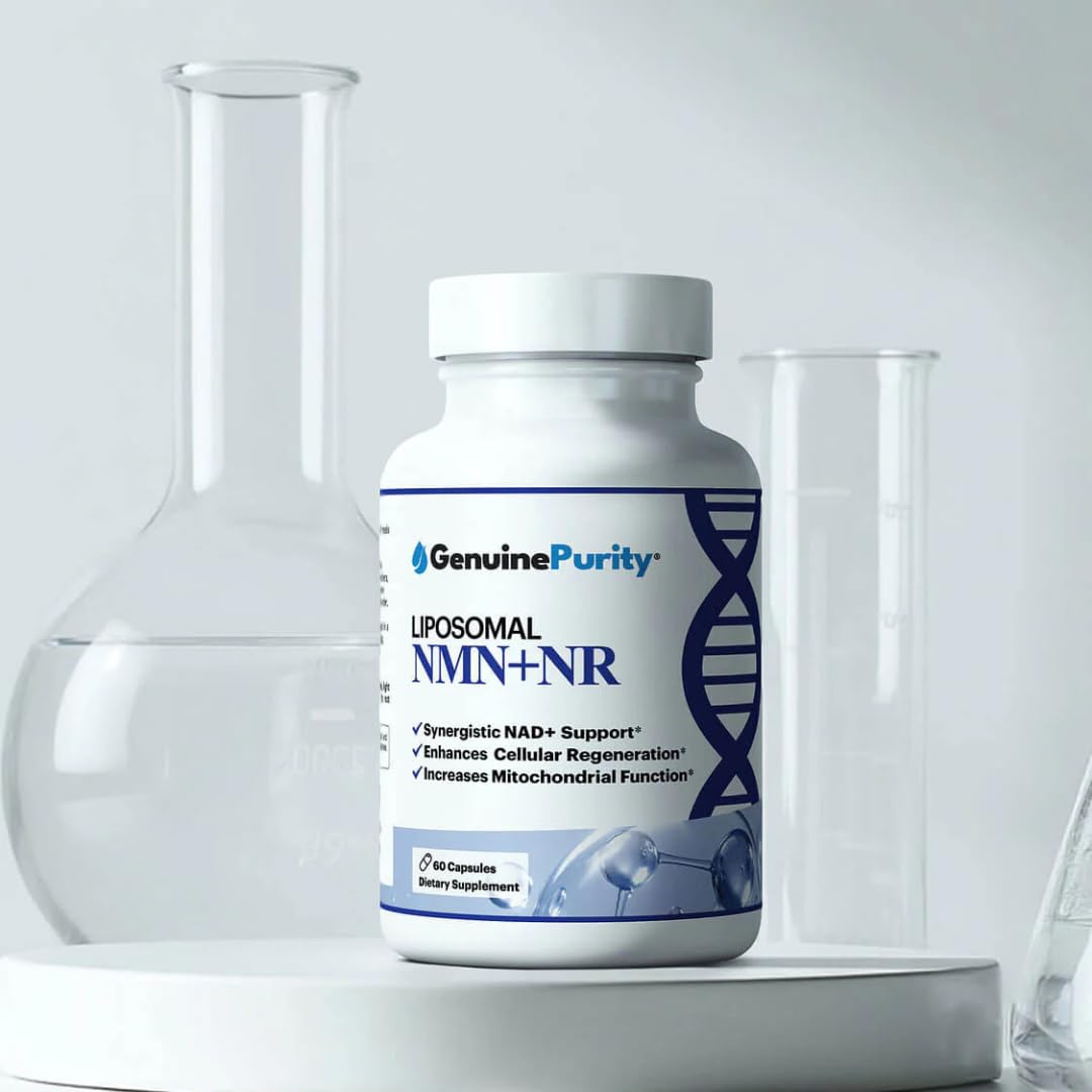 GenuinePurity Liposomal NMN + NR Supplement Capsule, 1 Count