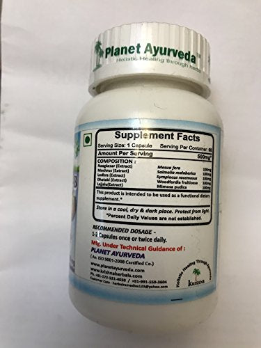 Planet Ayurveda Coolstrin B Capsules, 60 Capsules, Pack of 2