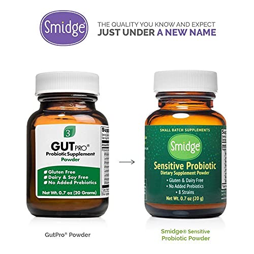 Smidge Sensitive Probiotic Powder (GutPro) 0.71 Ounce