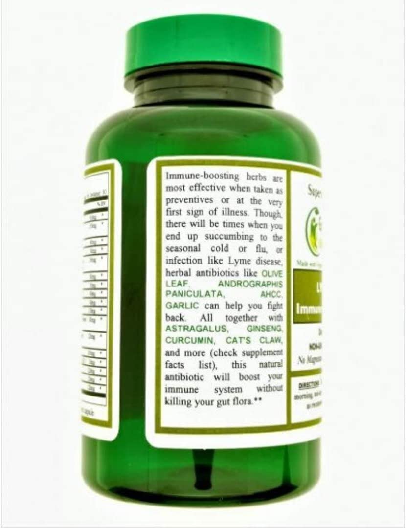 Green Organic Supplements Lyme Disease Teasel Root Capsule 90 Count