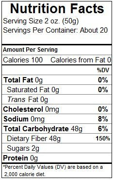 Know-How Foods Prebiotic Dietary Fiber (Non-GMO) Made with 100% Fibersol-II Powder 40