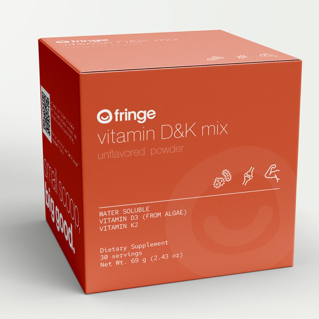 Fringe Vitamin D3 and K2 Mix Powder 2.43 Ounce