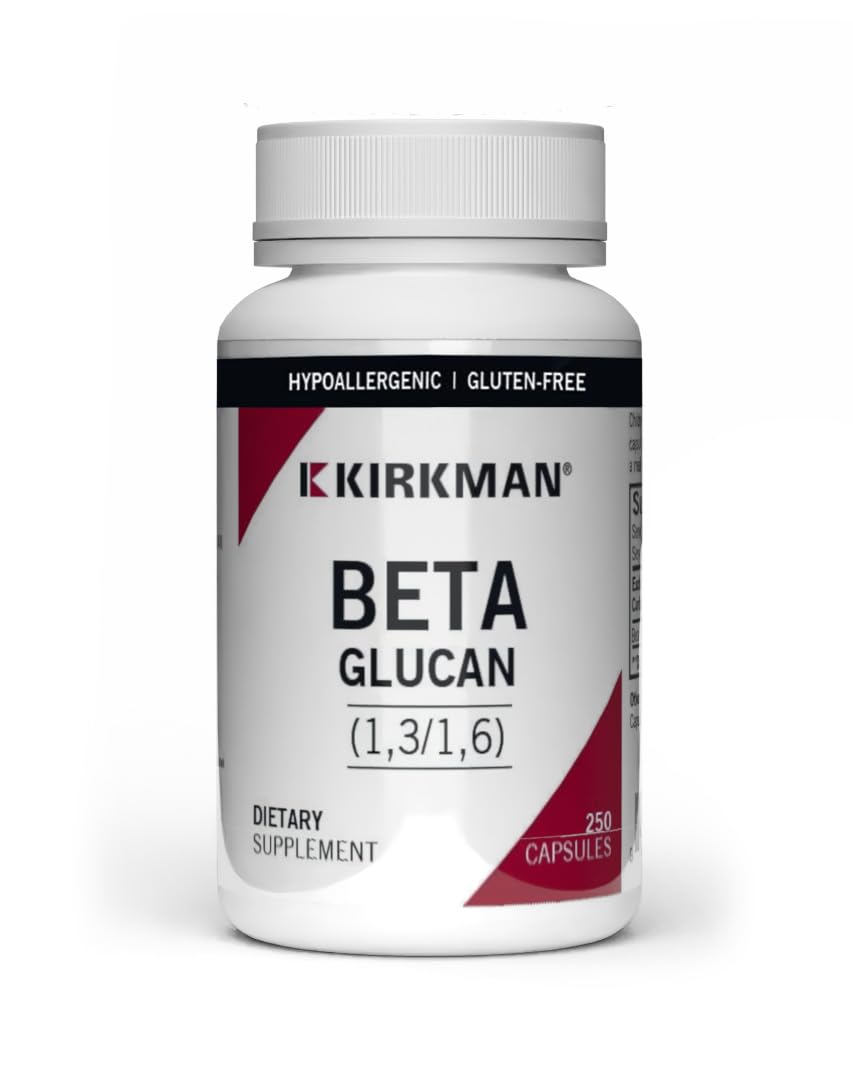 Kirkman Hypoallergenic Beta Glucan (1,3/1,6) Capsule 250