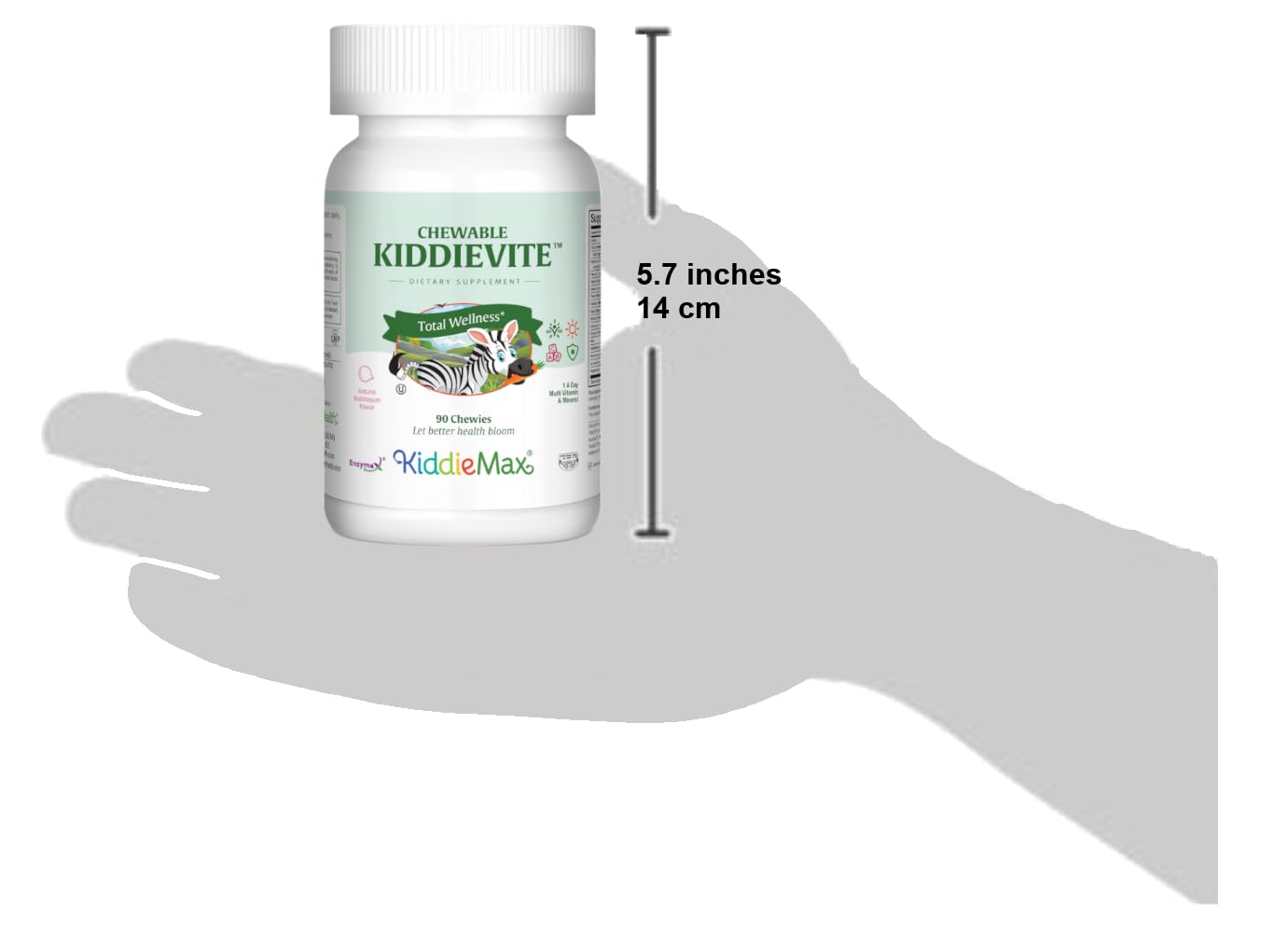 Maxi Health Kids Chewable Multivitamin Tablets, 90 Count