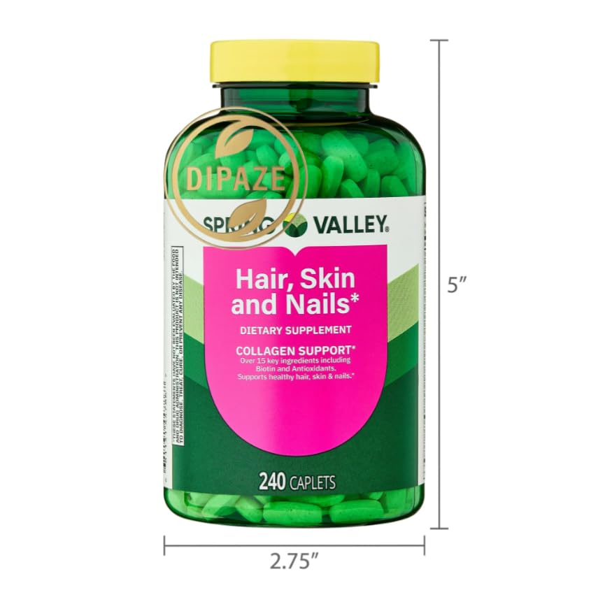 Generic Multi-Ingredient Dietary Supplement Caplets, 240 Count