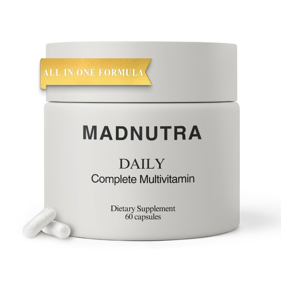 MadNutra Adult Multivitamin for Women and Men 60 Capsules