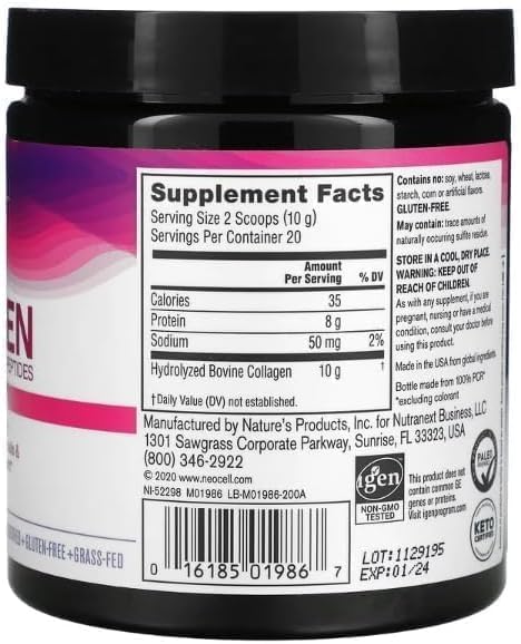 NeoCell Super Powder Collagen Type 1 & 3, 14