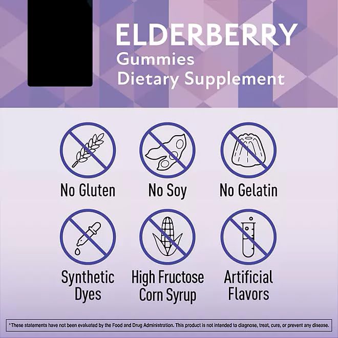 Generic Members Mark Elderberry Immune Health Gummies 150 Count