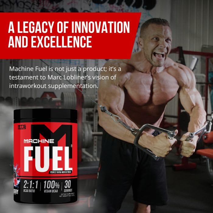 MTS Nutrition Machine Fuel - Recover Replenish Refuel - Vegan Hydration Supplement Powder 13.3 Ounce