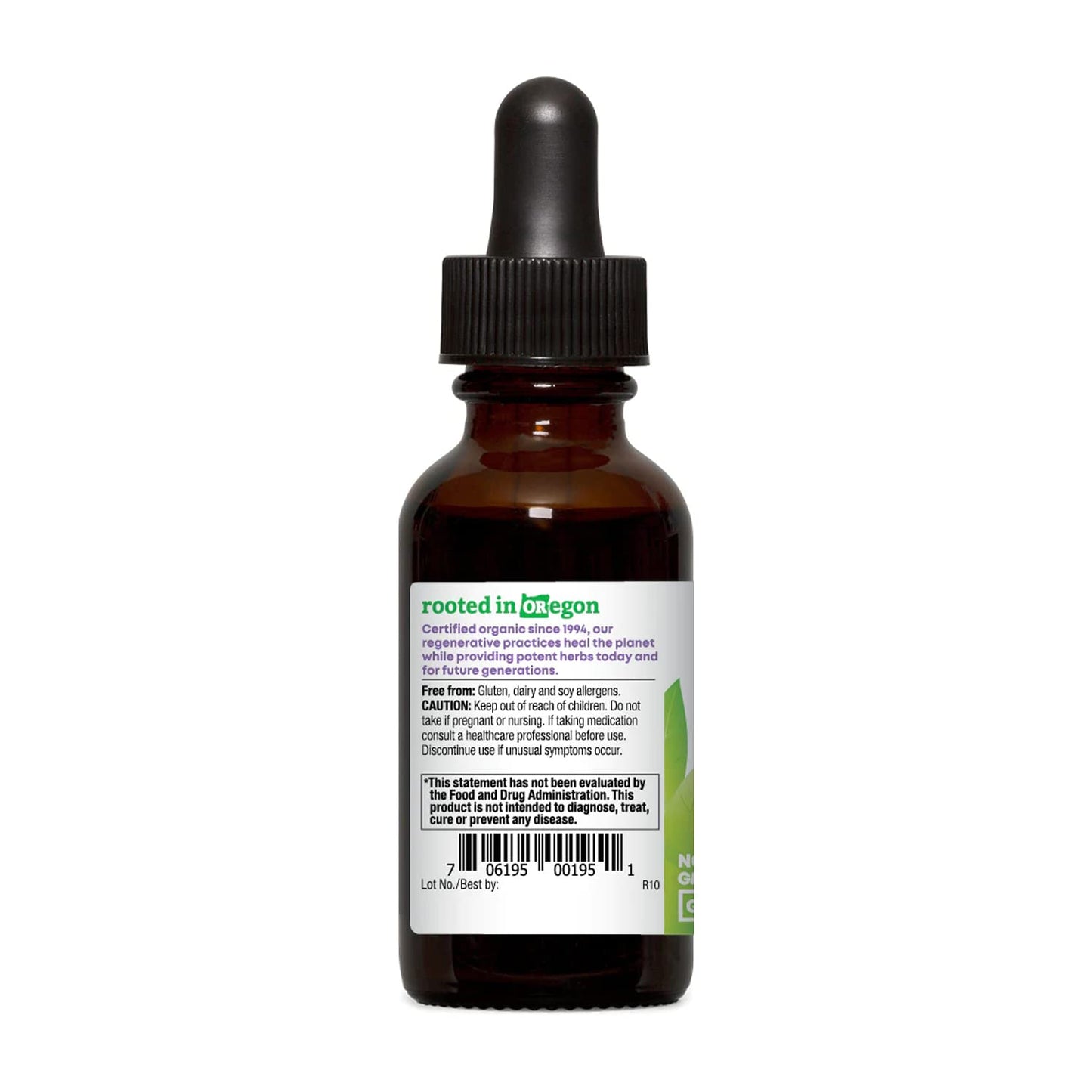 Oregon's Wild Harvest American Ginseng 1:1 Organic Herbal Supplement Capsule 1
