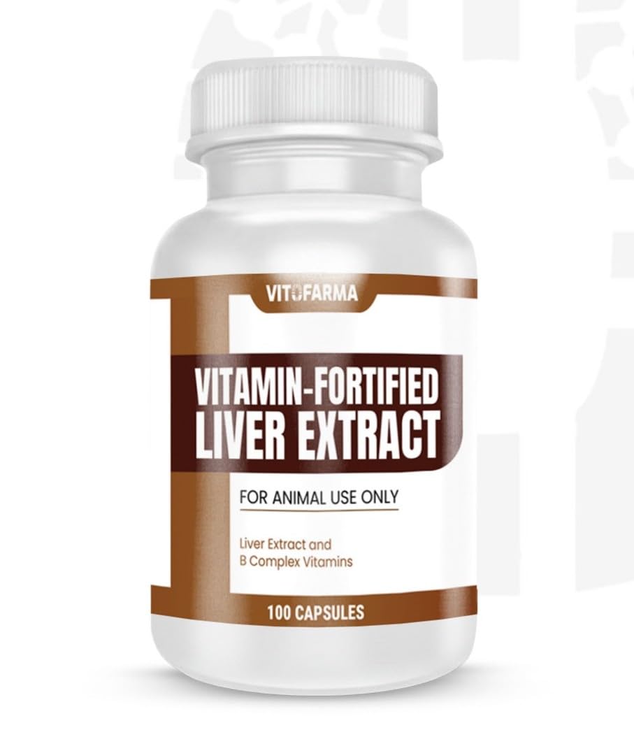 VITOFARMA Vitamin Fortified Liver Extract Capsules 100 Capsules