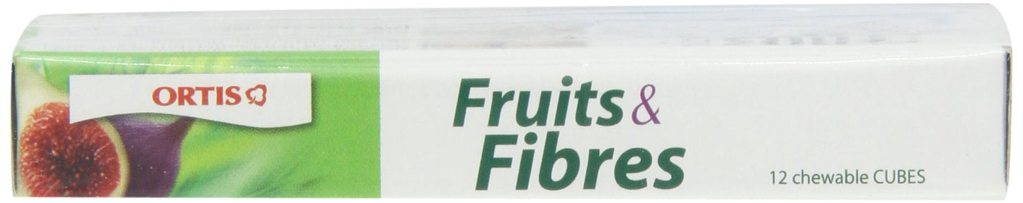 Ortis Digestive Health Fruits & Fibres Easy Chewable 4.23 oz