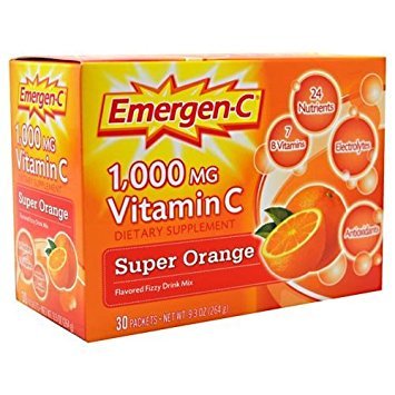 Emergen-C Health and Energy Booster Orange 30 Capsules
