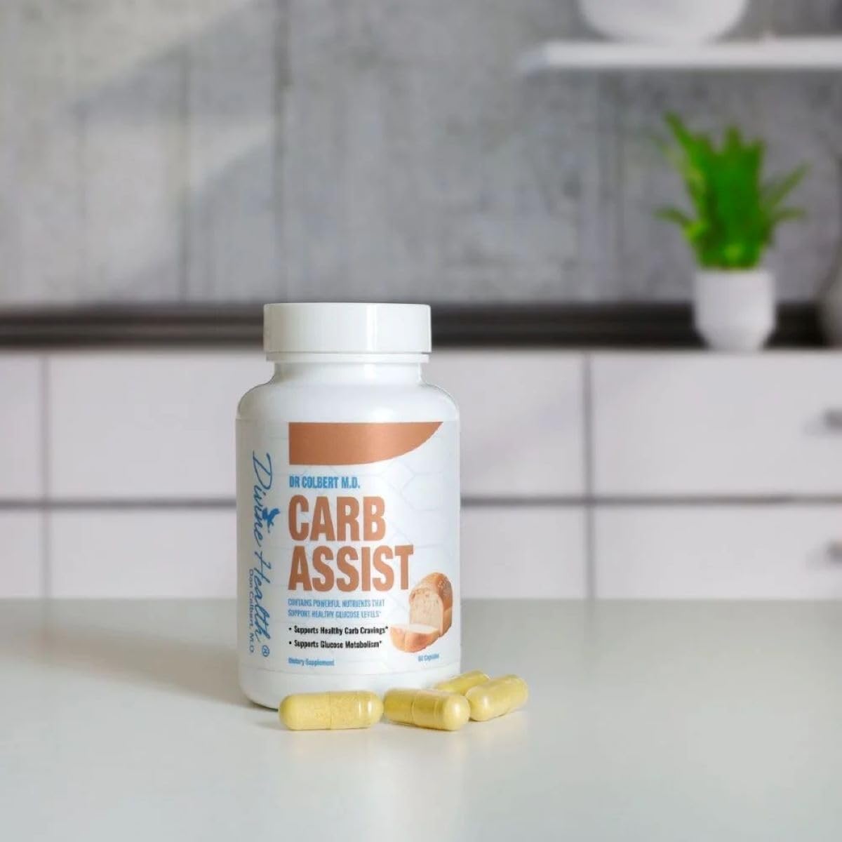 Divine Health Carb Assist Capsules, 60 Capsules