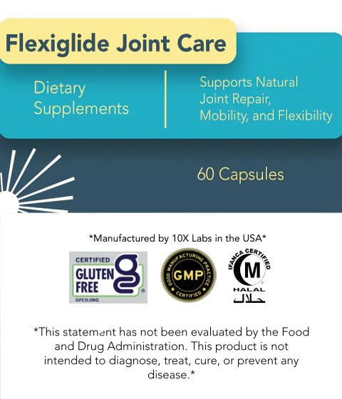 HerbUSA FlexiGlide Joint Care Capsule 60 Count