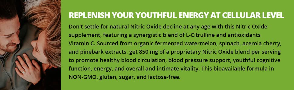 The20 Flow Nitric Oxide Supplement Capsules, 60 Capsules