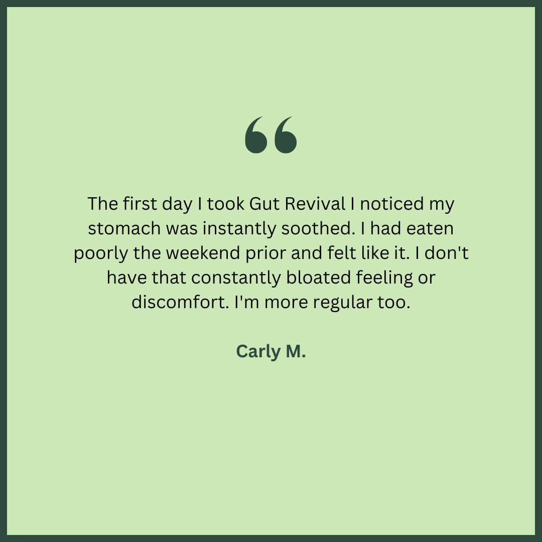 With Meraki Co. Gut Revival for Microbiome Balance and Gut Health Support Powder, 7.73 Ounce