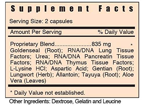 Systemic Formulas Bio Function R Lung 60 Capsules