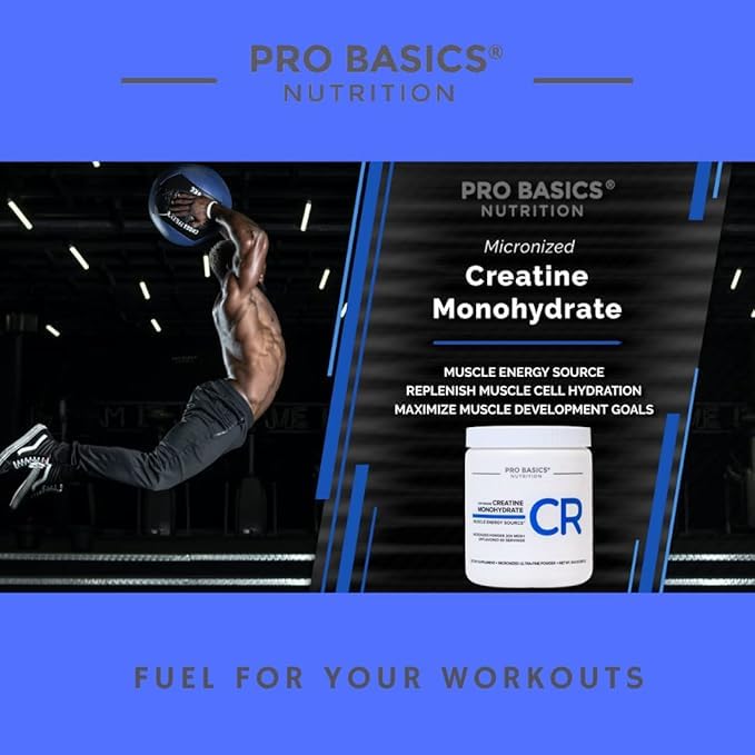 Generic Pro Basics Micronized Creatine Monohydrate Powder, 10.6 oz