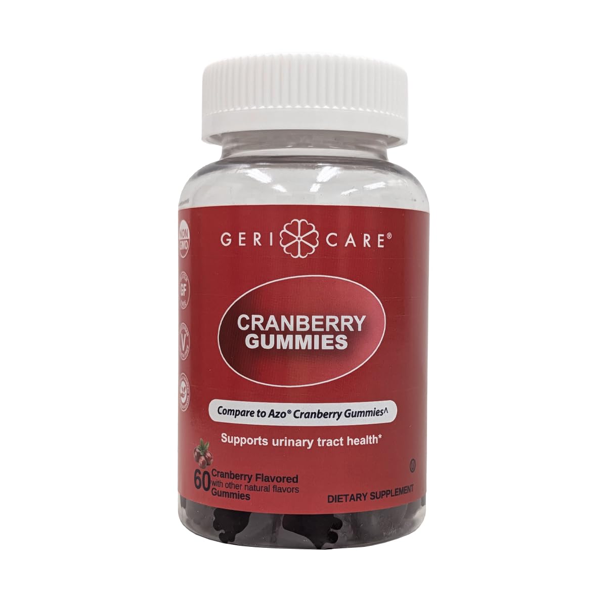 GeriCare Cranberry Gummies 120 Count