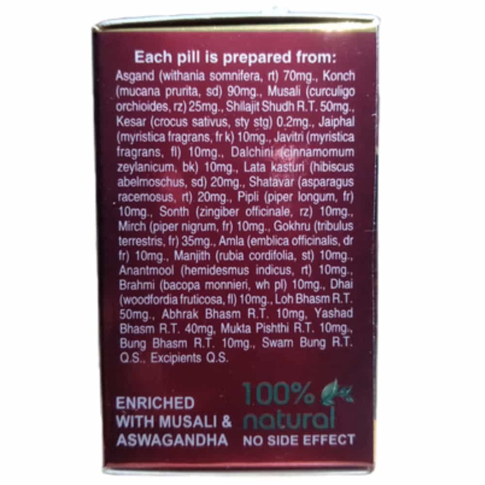 Generic Rajvaidya Rasayan Vati Tablets, 200 Tablets