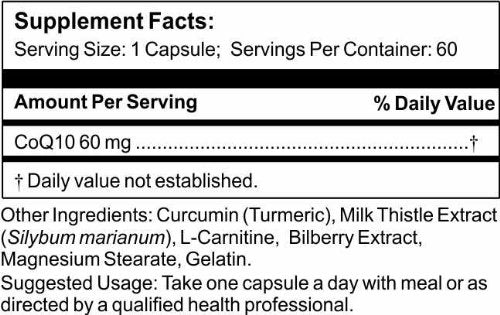 Time Laboratories Renewal MegaCoQ10 Capsules, 1 Count