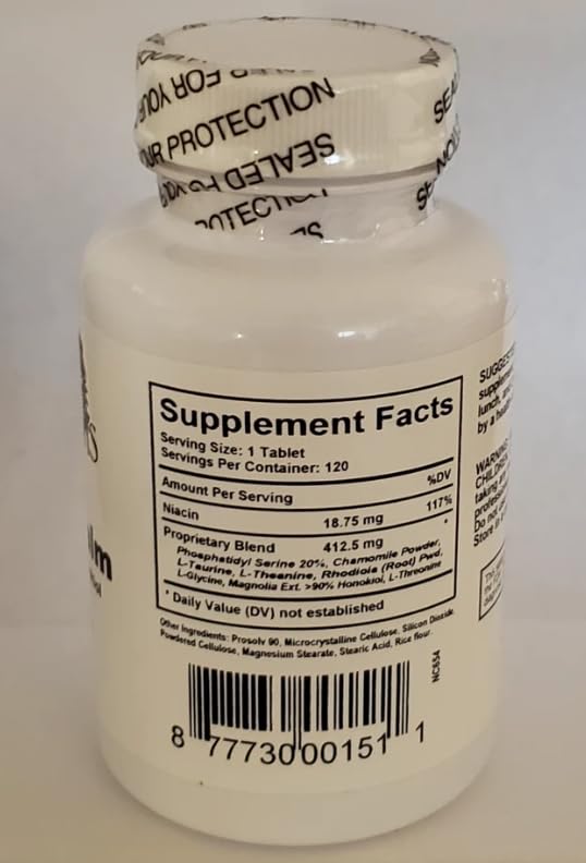 Generic Natural Creations HPA Calm 120 Tablets