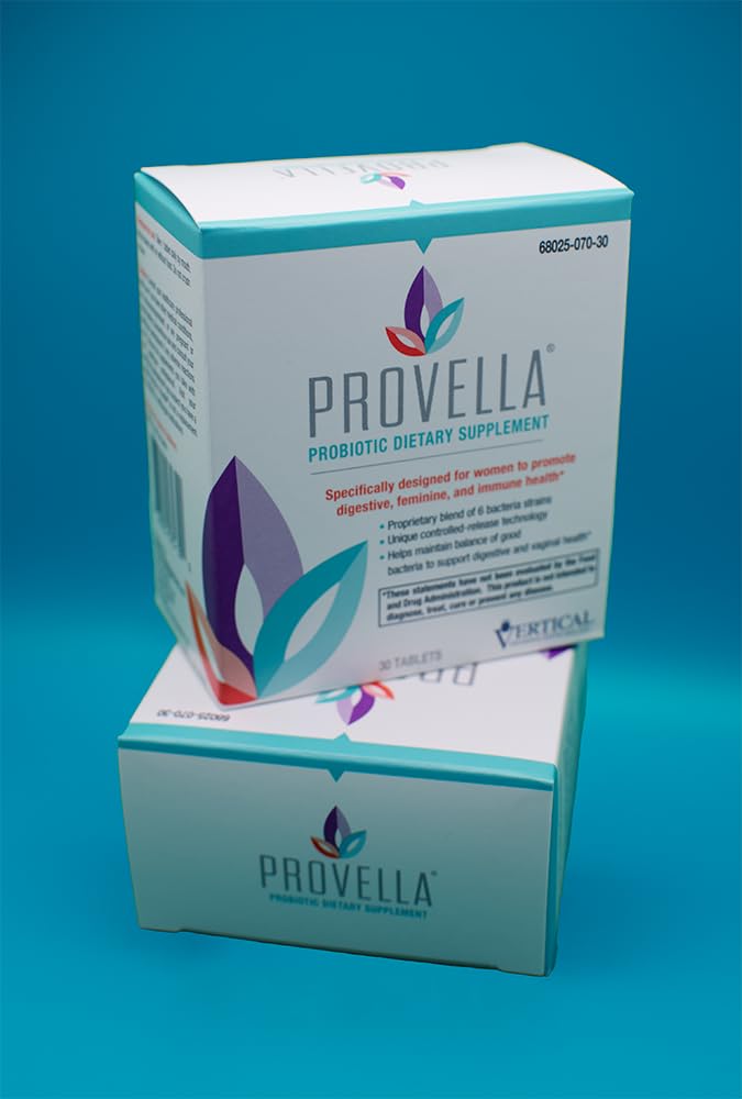 Provella Probiotic Dietary Supplement for Women: Supports Digestive, Feminine, and Immune Health, 30 Tablets