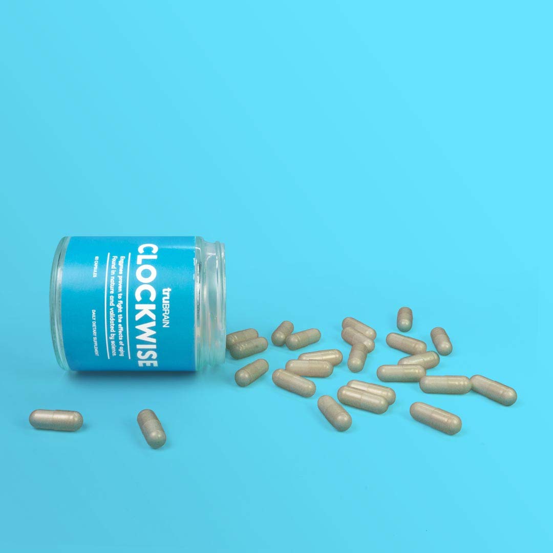 TruBrain Clockwise Nicotinamide NAD Booster 60 Capsules