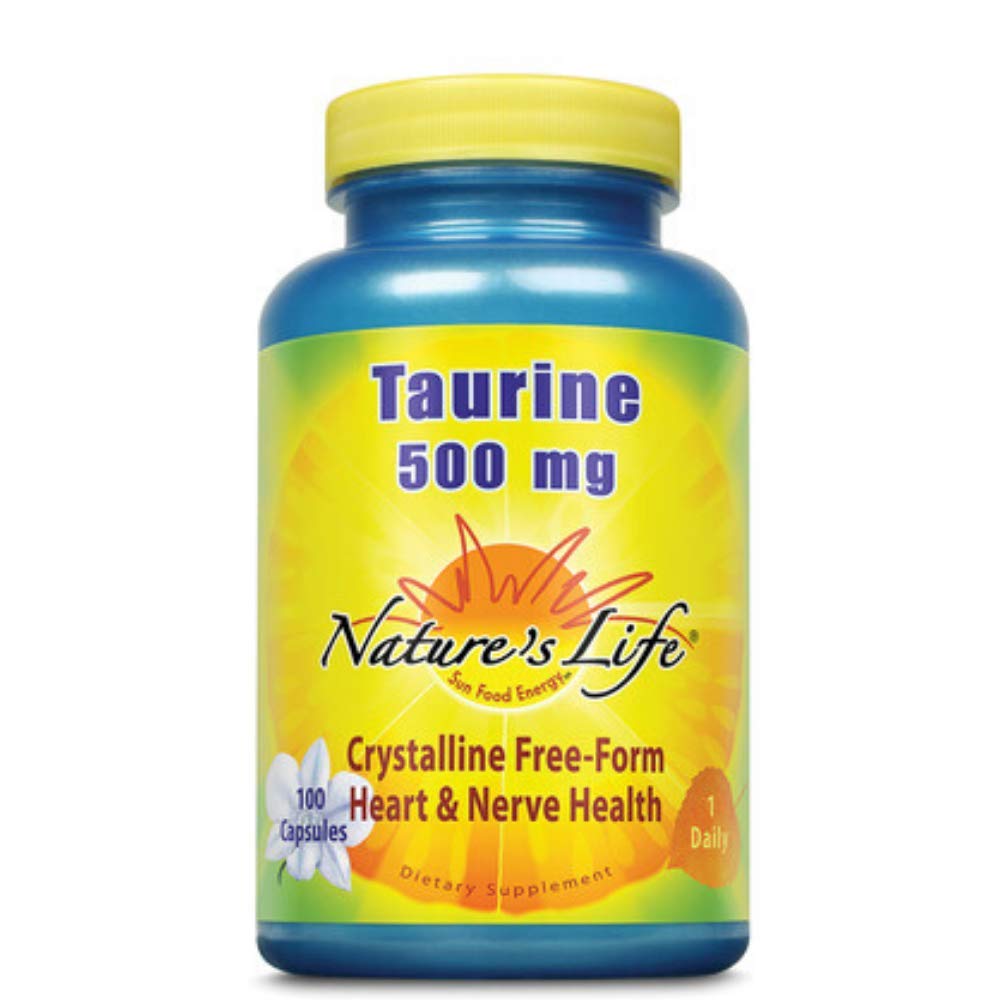 Nature's Life Taurine Capsules 100