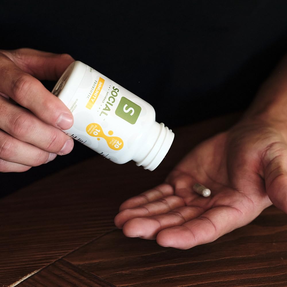 Social Naturals Immunity Probiotic Capsule, 30 Capsules