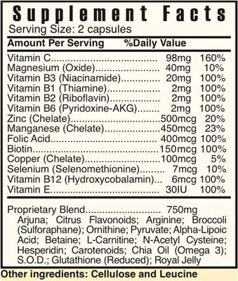 Systemic Formulas Epic Capsule 60 Capsules
