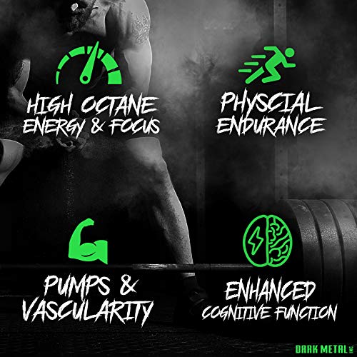 DARK METAL Manson High Stim Pre Workout Powder 0.75