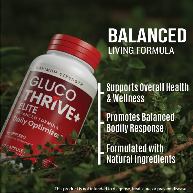 SPRESSO Gluco Thrive Capsules 120 Capsules