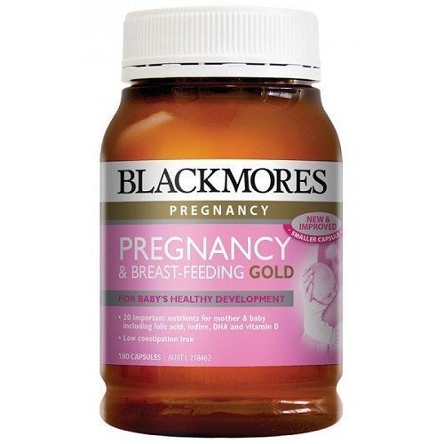 Blackmores Pregnancy And Breast-Feeding GOLD Formula Capsules 180 Count