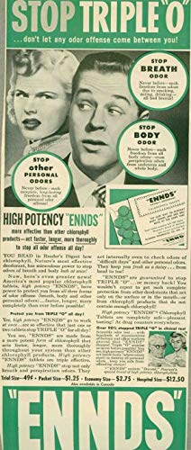 Oakhurst Co. Ennds Tabs Bad Breath Remedy Chlorophyll, 100 Tablets