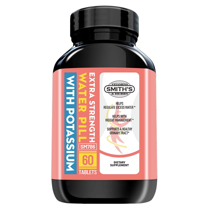 Smith's Vitamins & Herbs Extra Strength Water Pill with Potassium Tablet 1 Tablet