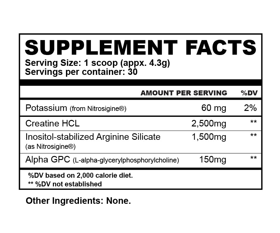 BioHealth Nutrition CreActive Creatine HCL + Nootropic + Nitric Oxide (Strawberry Twist) Powder, 1 oz