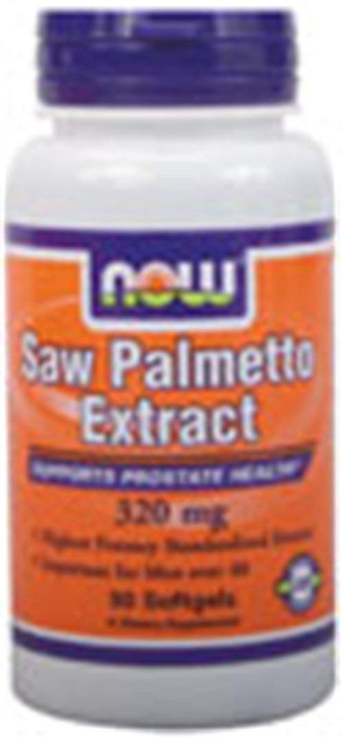 NOW Foods Saw Palmetto 320mg Softgels 180 Count