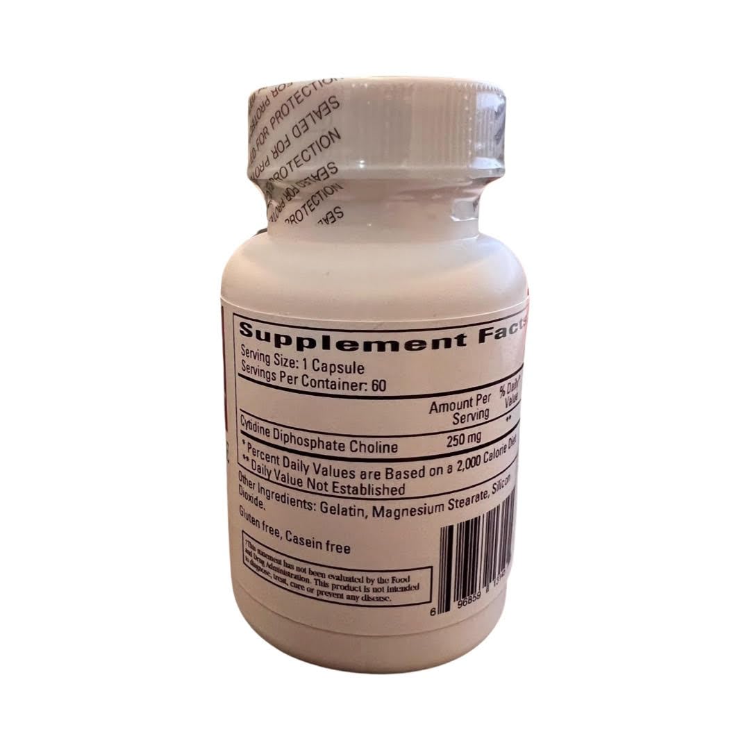Ecological Formulas Cytidine Choline 250 mg Capsules 60