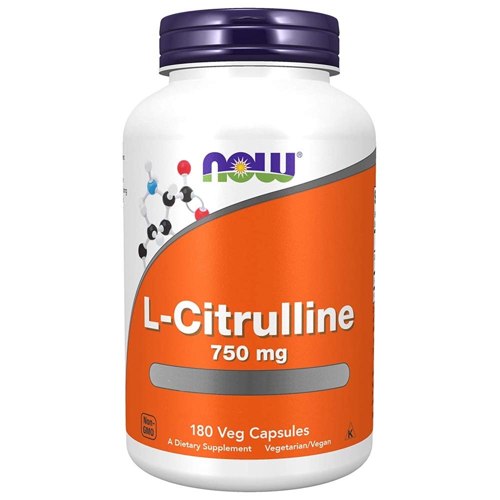 NOW Foods L-Citrulline 750 mg Capsule 180 Capsules