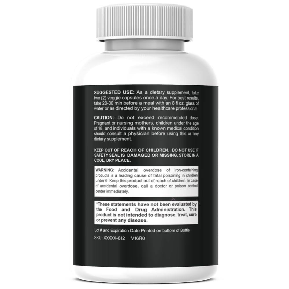 Zonata Neuro Reset Brain and Memory Support Supplement Capsules, 120 Capsules