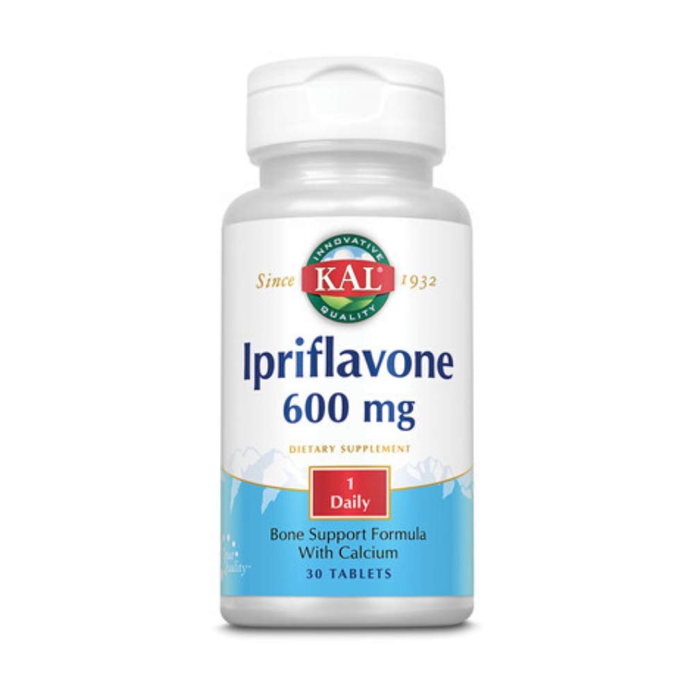 KAL Ipriflavone 600 Mg Tablets, 30 Count