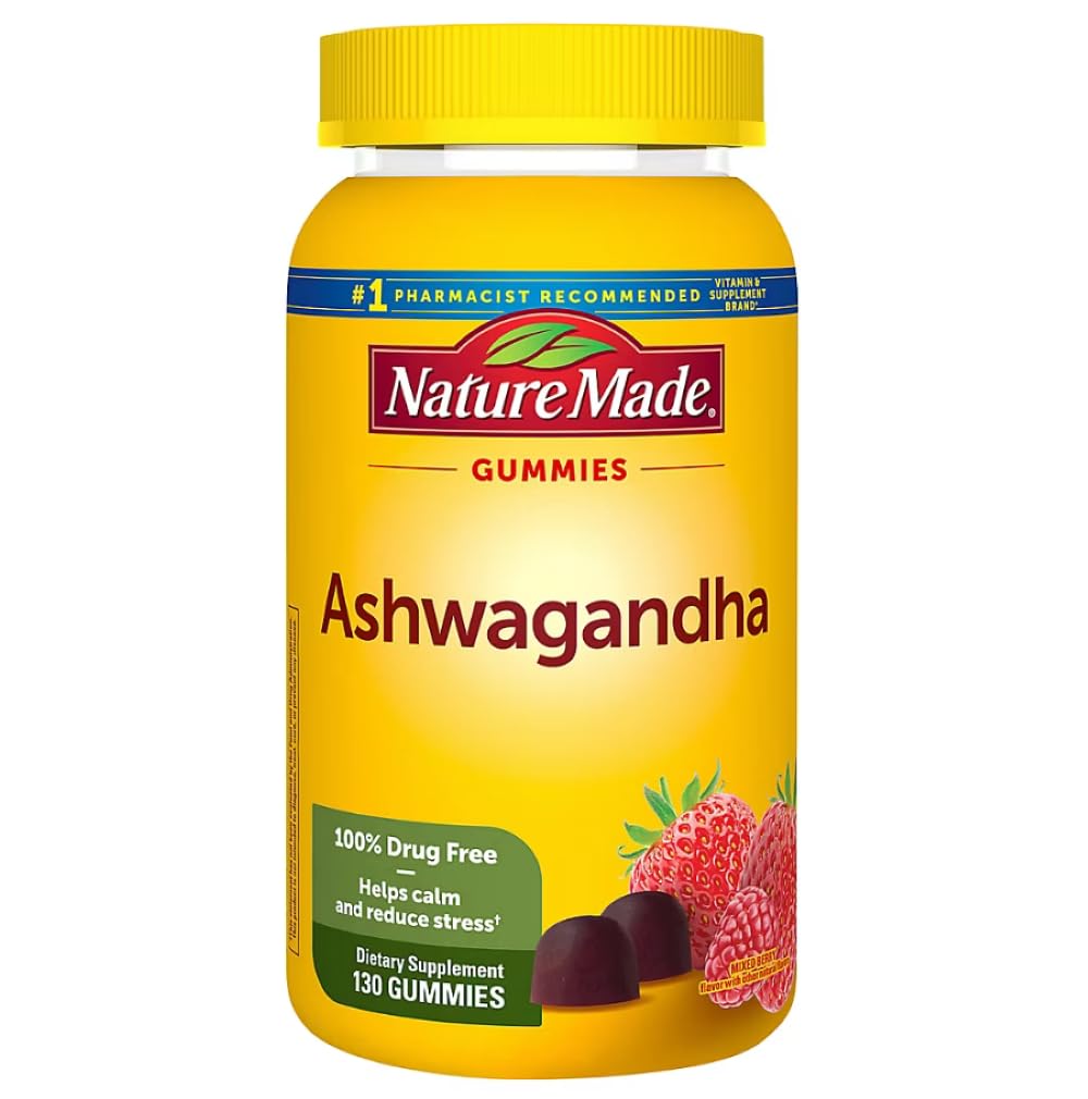 Nature Made Ashwagandha Gummies 130 Count
