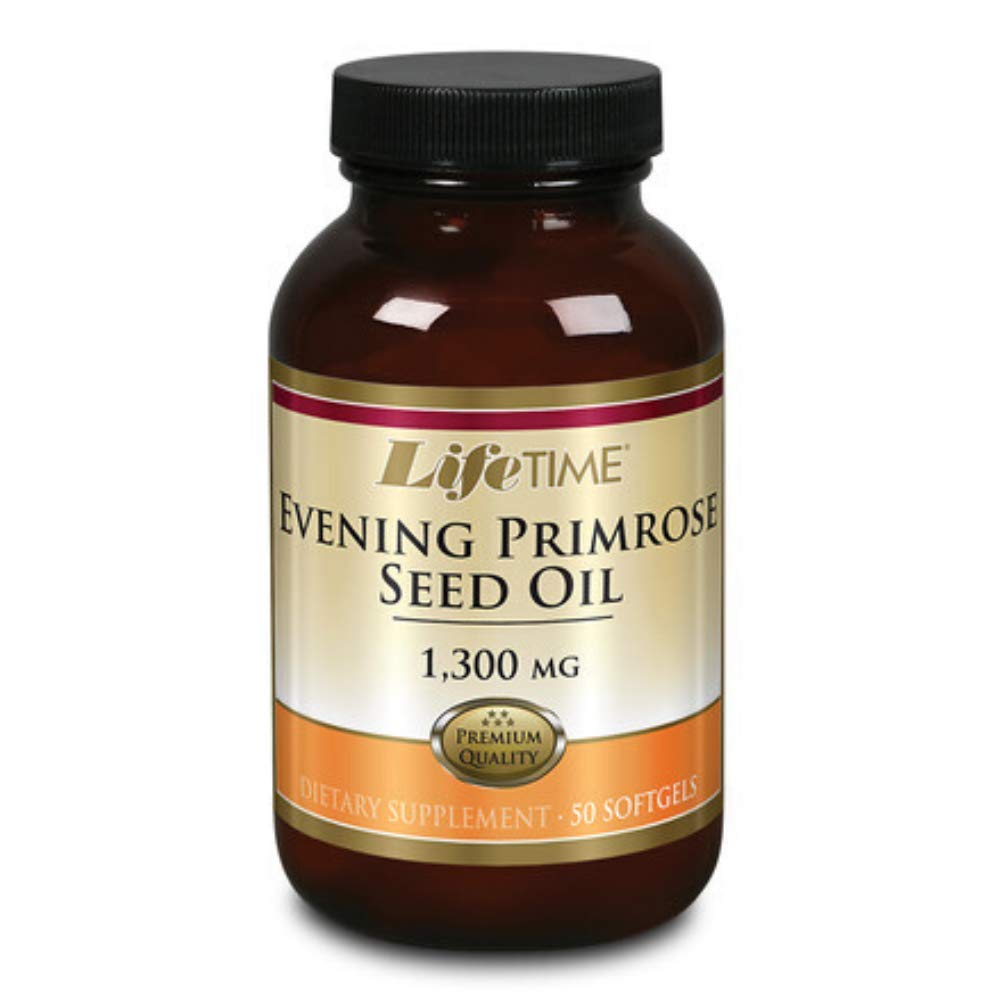 LIFETIME Evening Primrose Oil Softgel, 50 Count