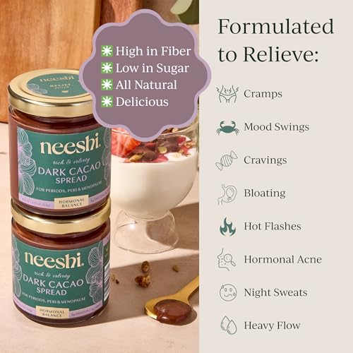NEESHI Nourishing Vanilla Protein Powder & Dark Cacao Spread Bundle, 30.6178